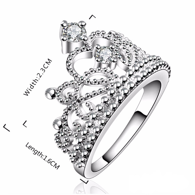 The Princess Diamond Name Ring |